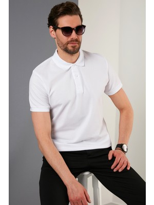Buratti Regular Fit Pamuklu Düğmeli Polo T Shirt Erkek Polo 5902326