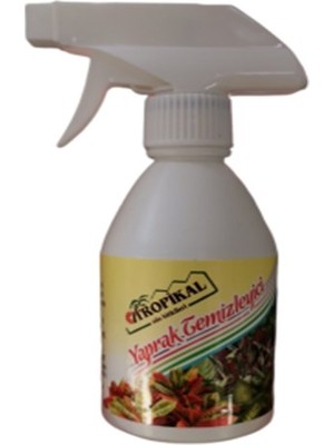 Tropikal Yaprak Temizleyici Sprey/iç ve Dış Mekan Süs Bitkisi İÇİN/250 Ml.( Böcükler Ölsün,çiçekler Gülsün:)