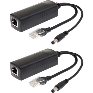 Charmant 2xactive 48V Ila 12 V Poe Poe Güç Üzerinde Ethernet Splitter Desteği Ieee 802.3AF / At