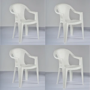 Bplas Denia 2 Plastik Sandalye (4'lü Set)
