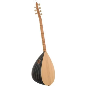 Müzikhal Ticaret Uzun Sap Dut Filetolu Orta Kalite Bağlama Saz Set