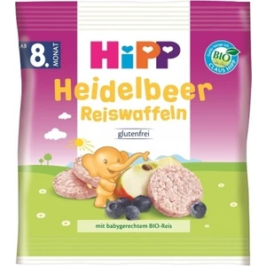 Organik Pirinçli Yabanmersinli Bebek Gofreti 35 Gr.