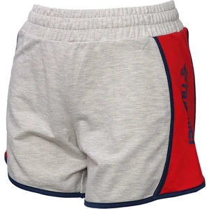 931441-9098 Normal Bel Regular Fit Düz Açık Gri Kadın Şort