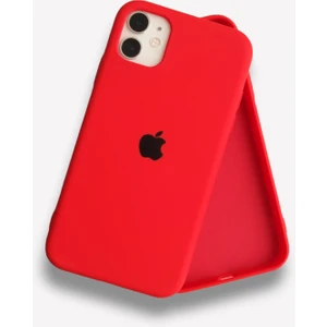 More Gsm Apple iPhone 11 Lansman Içi Kadife Silikon Kılıf