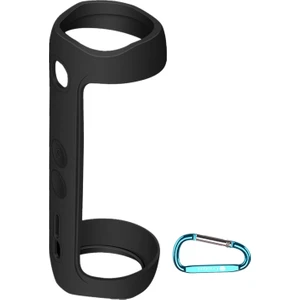 Silikon Kılıf Kapak Jbl Çevir 5 Bluetooth Hoparlör Siyah Için Taşıma Çantası Siyah
