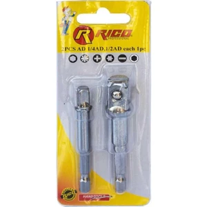2 Pc Bits Uç Adaptör Seti 1/4” - 1/2”