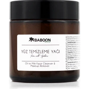 Baboon Natural Baboon Yüz Temizleme Yağı - Oil To Milk Face Cleanser 100ML