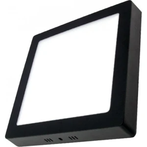 KDL433B Smd Led’li Kare 24W Siyah Kasa Sıva Üstü Panel Armatür Günışığı