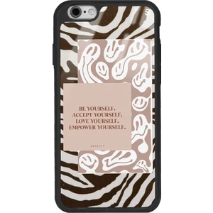 Apple iPhone 6 - 6s Emoji Zebra Tasarımlı Glossy Telefon Kılıfı
