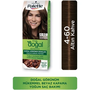 Schwarzkopf Palette Kalıcı Doğal Renkler 4-60 Açık Çikolata Kahve Saç Boyası