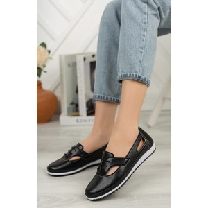 Kadın Loren Siyah Günlük Ortopedik Ayakkabı