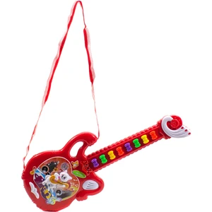 Mix Oyuncak Oyuncak Gitar Işıklı Sesli Efsane Gitar Kırmızı 40 cm