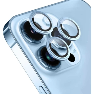 Bilişim Aksesuar Apple iPhone 13 Pro Max Uyumlu Mavi Kamera Lensi Koruma