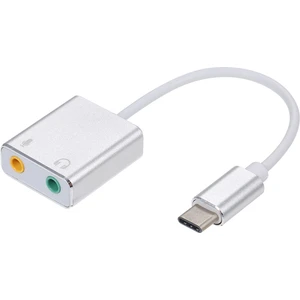 Type-C To 3.5mm Aux ve Mikrofon Dönüştürücü Adaptör