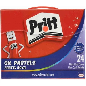 Pastel Boya 24 Renk Çantalı