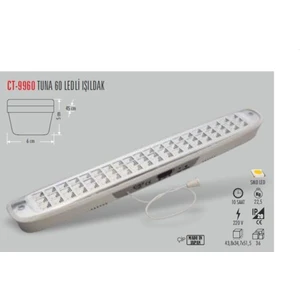 CT-9960 60 Ledli Işıldak Cata