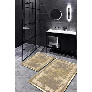 Esta Halı Gold Eskitme Desenli 2'li Halı Takımı (60X100/40X60) - ES1185