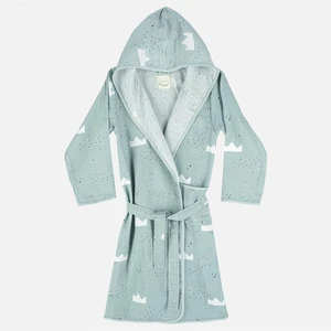 Taç Çocuk Müslin Bornoz