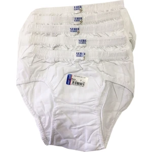 Seher Yıldızı Erkek Çocuk Külot Beyaz 6'lı Paket