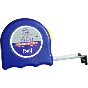 Makro Yapı Makroyapi Çelik Şerit Metre 5 Metre Stoplu Mavi 5m x 25 mm