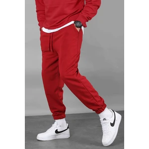 Bordo Basic Regular Fit Erkek Eşofman Altı