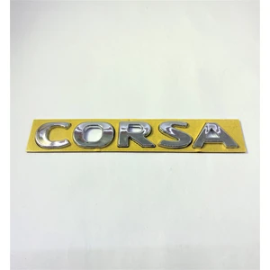 Behin Dizayn OPEL UYUMLU Corsa C Bagaj Yazısı 142mm-20mm