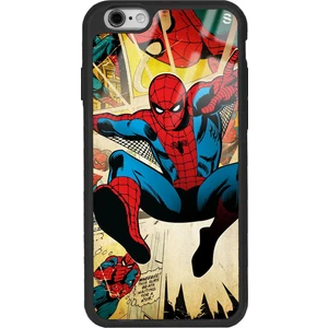 Apple iPhone 6 - 6s Spider-Man Örümcek Adam Tasarımlı Glossy Telefon Kılıfı
