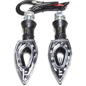 RT-072 LED Sinyal Takımı Karbon (Sarı Işık)