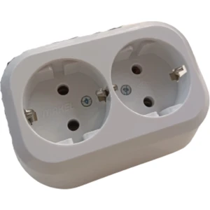 Sıva Altı Ikili Ankastre Priz