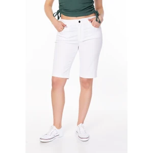 Org Marka Store 2YBSHBL31884 Org Marka Store E.marella 513102152 513114252 5 Cep Paca Ucu Yırtmaclı Short Beyaz
