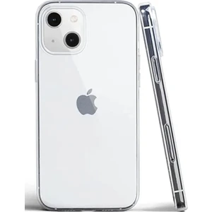 Apple iPhone 13 Pro Uyumlu Clear Case Silikon Kılıf - Şeffaf