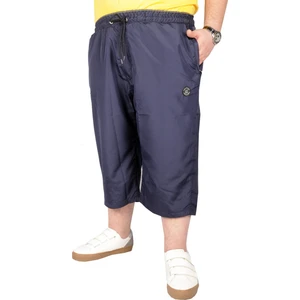 Modexl Büyük Beden Erkek Deniz Şortu Long 21450 Lacivert
