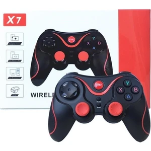 X7 Wireless Kablosuz Oyun Kolu Bluetooth Joystick Gamepad Tv Box Android Tv Uyumlu
