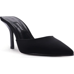 Nine West Lava 2fx Siyah Kadın Topuklu Terlik