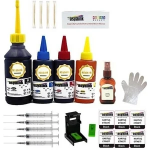 Hp 304 Uyumlu Ekonomik Kartuş Dolum Seti Hp 2630, Hp 2632, 2620