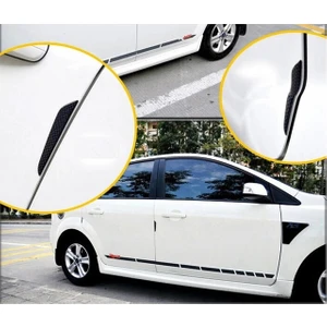 Araba Kapı Bademi Yapışkanlı Yan Kenar Koruma 4 Adet