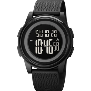 Erkekler Günlük Geri Sayım Spor Saatleri LED Işık Chrono Çalar Saat 5bar Suya Dayanıklı Dijital Kol Saati