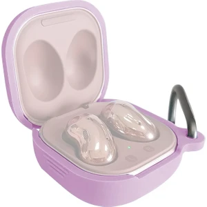 Samsung Galaxy Buds Live / Pro Için Bluetooth Kulaklık Kancalı Silikon Koruyucu Kılıf (Yurt Dışından)