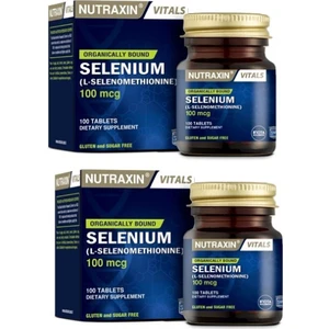Mineral Takviyesi Selenium 100 Mcg 100 Tablet X2 Adet