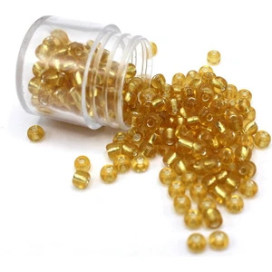 Alet Çantam Mini Boncuk Açık Gold Kum Boncuk 3 mm (500 Adet)