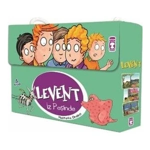 Levent Iz Peşinde 1 Set (5 Kitap) - Nurdan Damla (Ciltli)