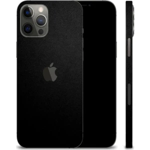 ECR MOBILE Iphone 12 Pro Max Mat Siyah Arka Kaplama