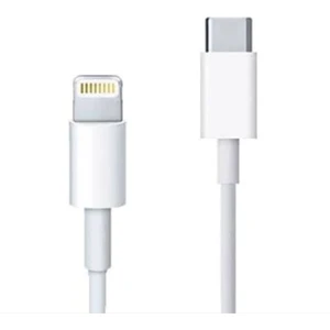 Type-C To Lightning Hızlı Şarj ve Veri Aktarım Kablosu 22 Watt 3A Type-C Apple iPhone Uyumlu Kablo