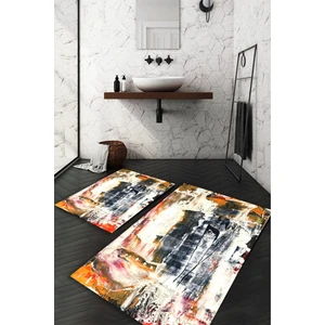 Woolly Halı Rengarenk 2'li Halı Takımı (60X100/40X60) - WL484