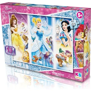 Ks Games 50 Parça Disney Prensesler Puzzle