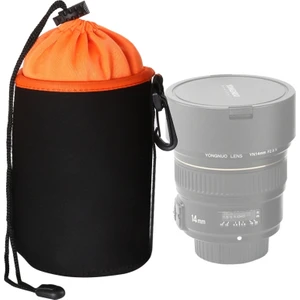 10X14 cm Lens Iç Safra Çantası Su Geçirmez Koruyucu Kılıf（portakal） (Yurt Dışından)