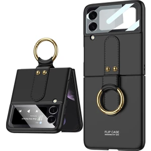 Samsung Galaxy Z Flip 3 Kılıf Soft Slim Ringfold Case