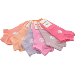 Kadın 6 Lı Modal Dikişsiz Soft Patik Çorap (P.asrt))