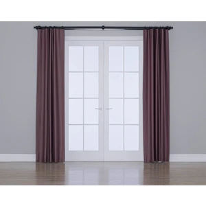 Gauze Fabric Design Blackout Karartma Özellikli Perde Gül Kurusu