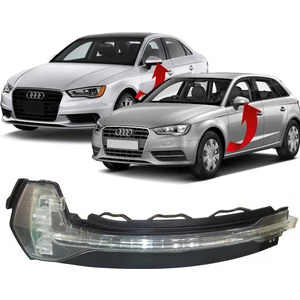 Audi A3 Sol Ayna Sinyali 2013-2019 8V0949101